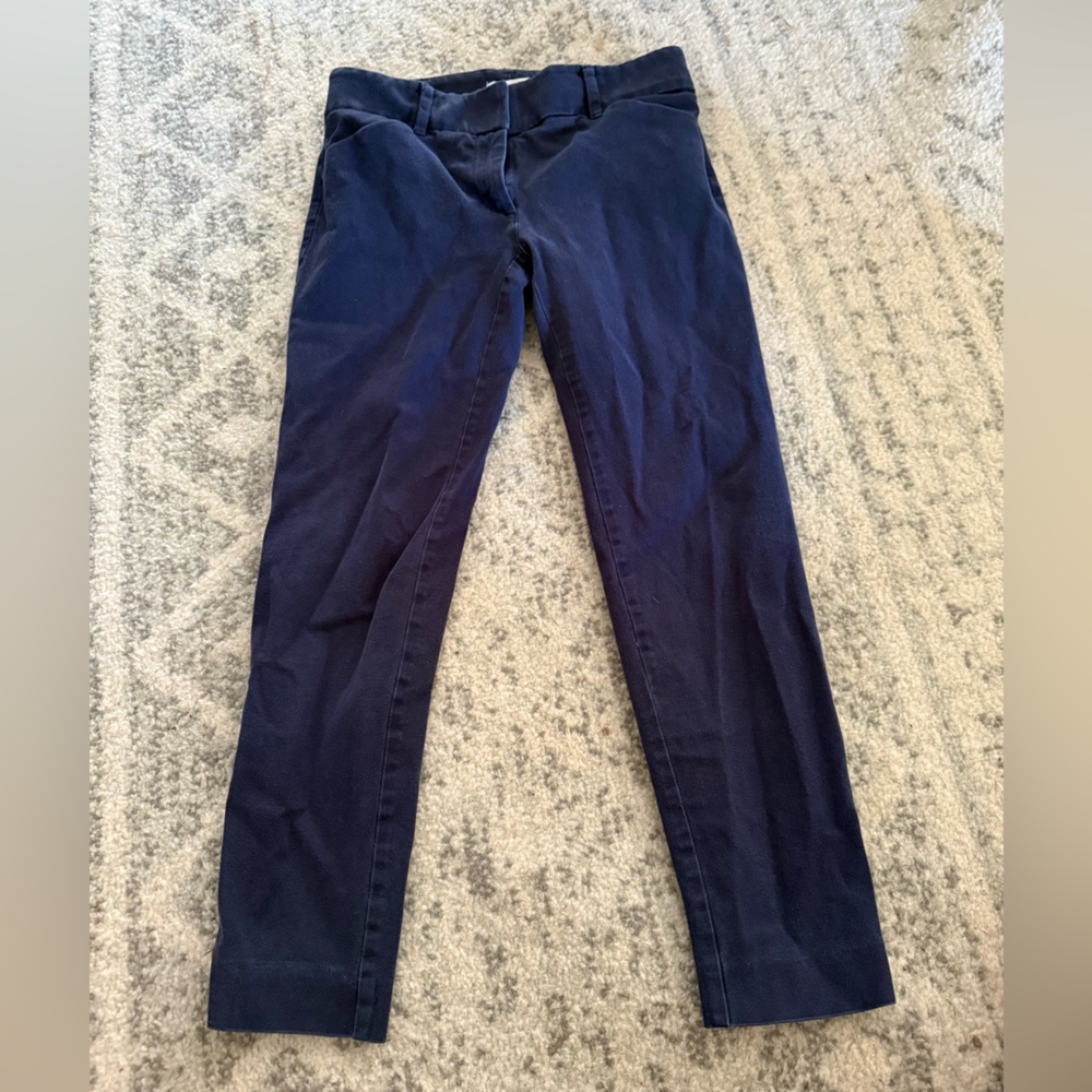 New York & Company Dark Blue Straight Leg Jeans